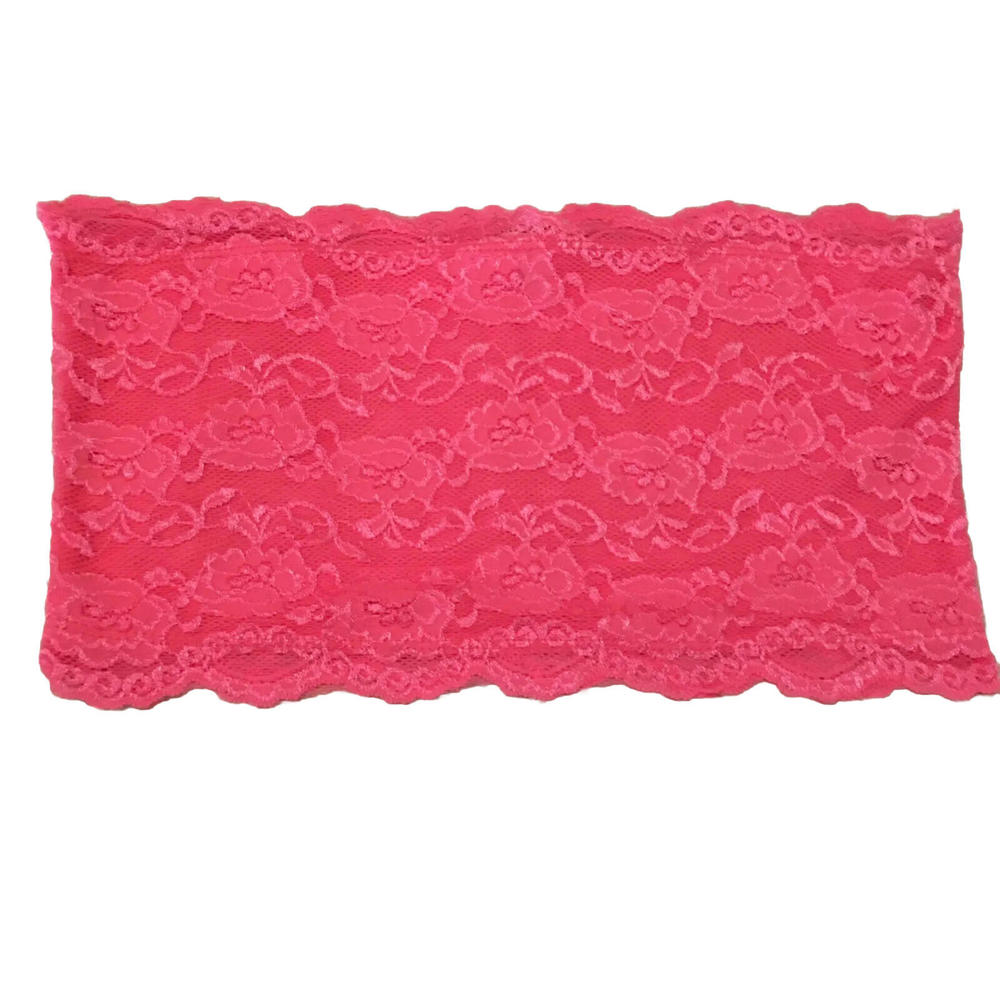 Bozzolo Ass L Large - Pink Lace Tube Top Strapless Bralette